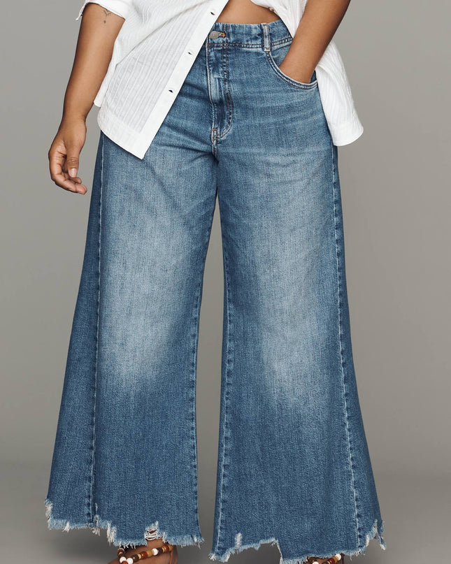fp2-color:091|Pilcro Adi Women's Mid-Rise Flare Jeans — Plover — 8