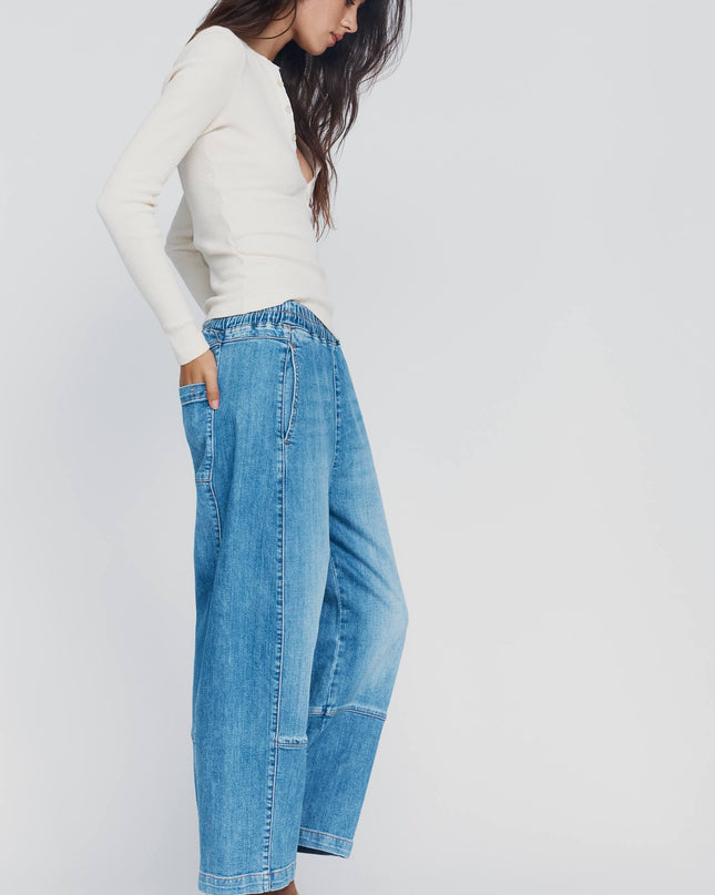 fp2-color:092|Pilcro Izzie Women's Relaxed Pull-On Barrel Jeans — Palms Wash — 3