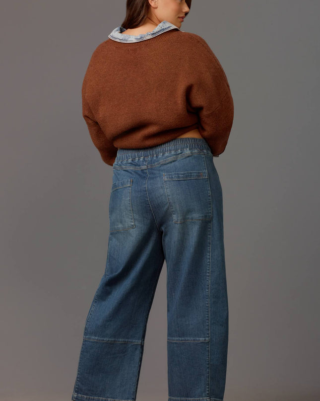 fp2-color:093|Pilcro Izzie Women's Relaxed Pull-On Barrel Jeans — Eyck Wash — 7