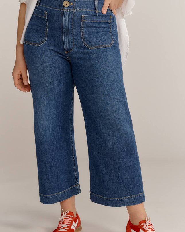 fp2-color:091|Maeve Colette Women's High-Rise Wide-Leg Cropped Jeans — Mini Fern Wash — 8