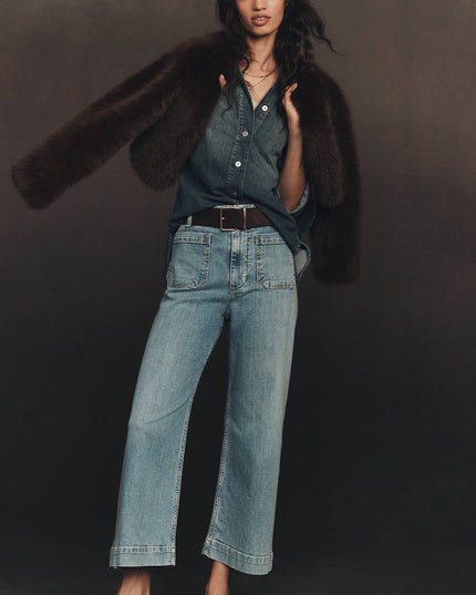 fp2-color:092|Maeve Colette Women's High-Rise Wide-Leg Cropped Jeans — Palms Wash — 1