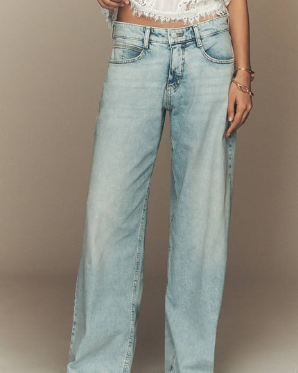 fp2-color:092|Pilcro Esme Women's Mid-Rise Wide-Leg Jeans — Light Denim — 2