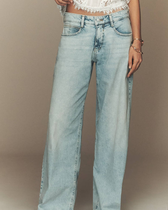 fp2-color:092|Pilcro Esme Women's Mid-Rise Wide-Leg Jeans — Light Denim — 2