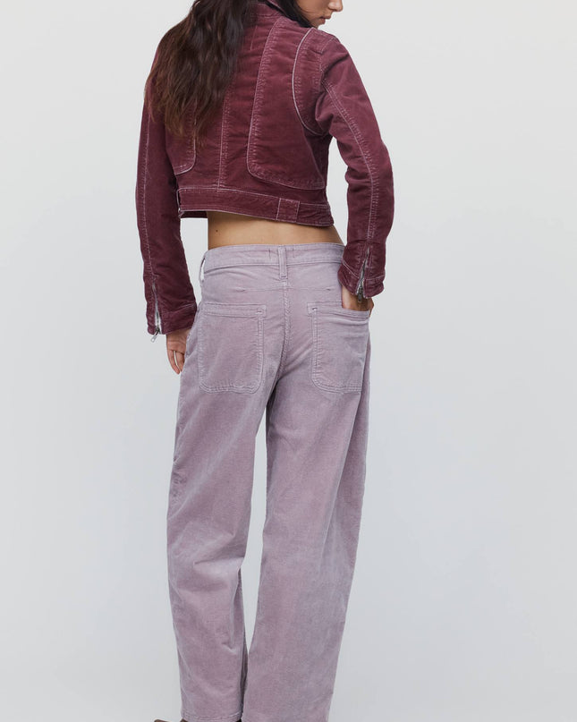 fp2-color:053|Pilcro Kayden Women's High-Rise Barrel-Leg Jeans — Dusty Lilac — 5