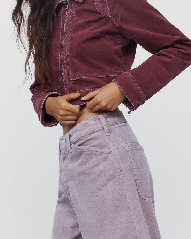 fp2-color:053|Pilcro Kayden Women's High-Rise Barrel-Leg Jeans — Dusty Lilac — 6