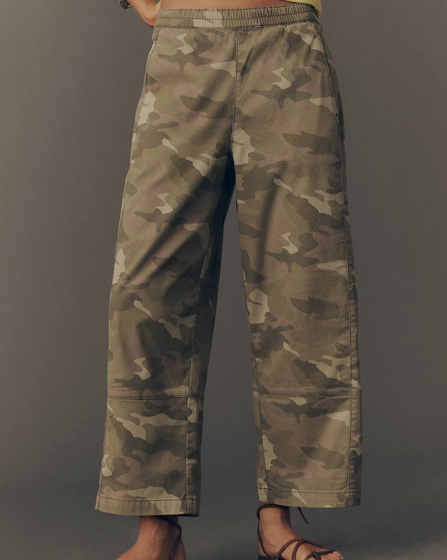 fp2-color:130|Pilcro Izzie Women's Relaxed Barrel Pants — Camo — 2