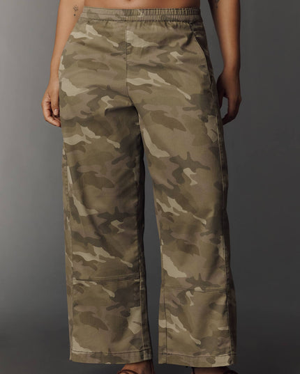 fp2-color:130|Pilcro Izzie Women's Relaxed Barrel Pants — Camo — 7