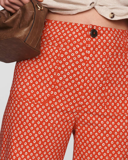 fp2-color:069|Maeve Colette Women's High-Rise Wide-Leg Pants — Red Pattern — 2