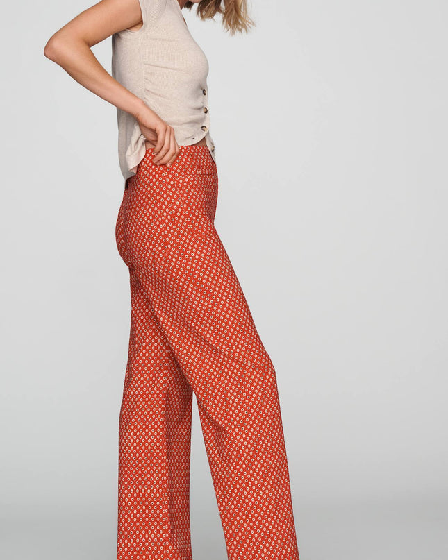 fp2-color:069|Maeve Colette Women's High-Rise Wide-Leg Pants — Red Pattern — 5