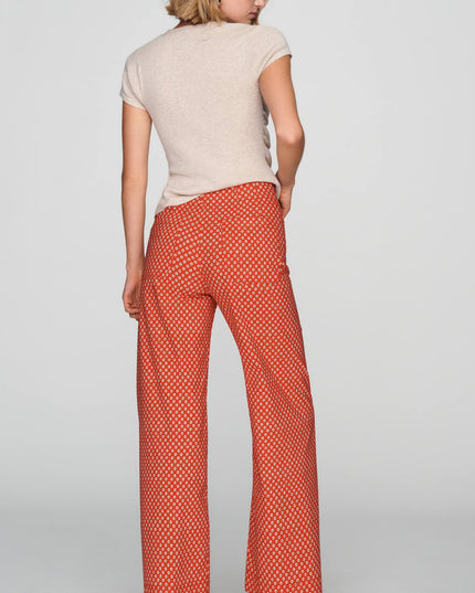 fp2-color:069|Maeve Colette Women's High-Rise Wide-Leg Pants — Red Pattern — 6