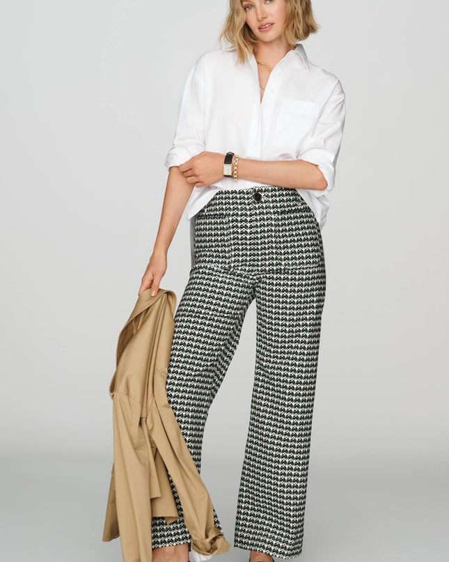 fp2-color:211|Maeve Colette Women's High-Rise Wide-Leg Pants — Ivory Pattern — 1