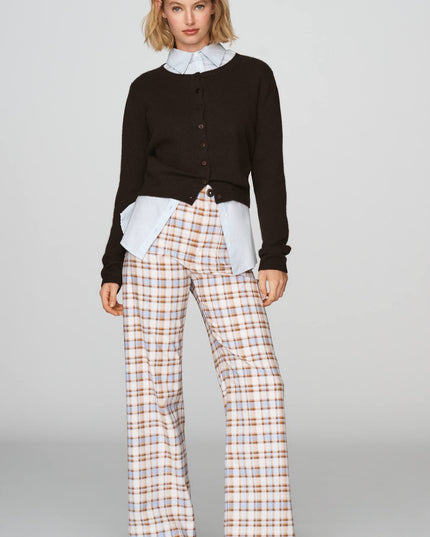 fp2-color:586|Maeve Colette Women's High-Rise Wide-Leg Pants — Blue Plaid — 1