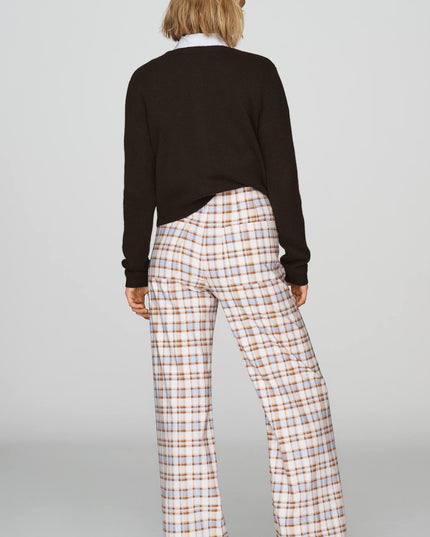 fp2-color:586|Maeve Colette Women's High-Rise Wide-Leg Pants — Blue Plaid — 3